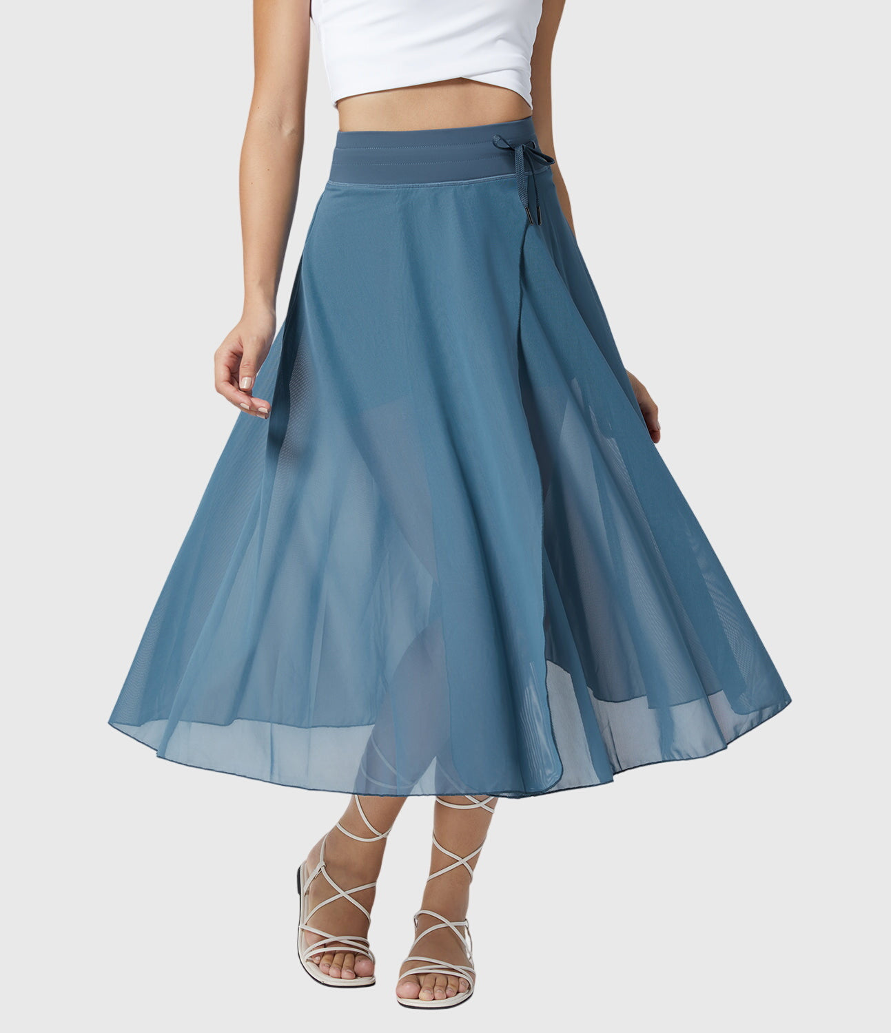 Maëlys | Jupe Fluide Taille Haute