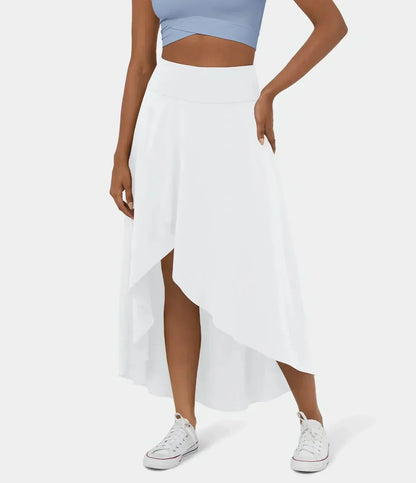 Évelyne | Jupe Maxi Fluide en Maille