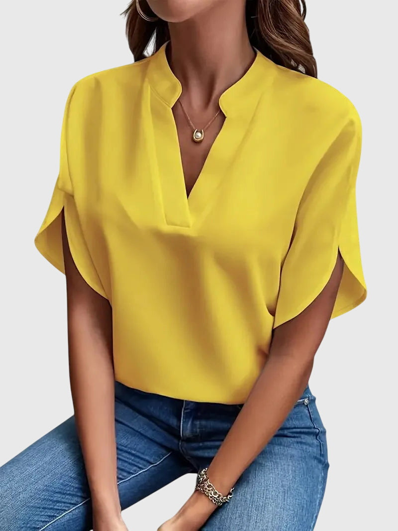 Ariane | Chemise Fluide Col V