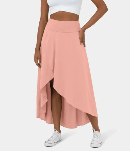 Évelyne | Jupe Maxi Fluide en Maille