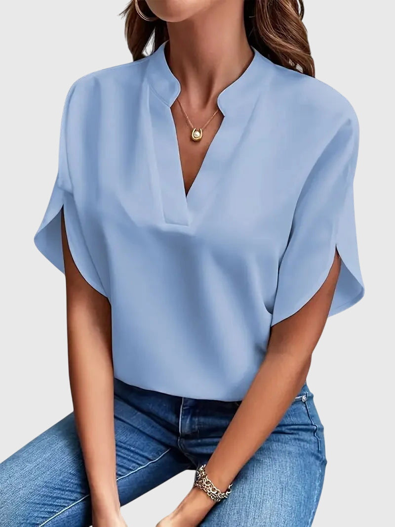 Ariane | Chemise Fluide Col V