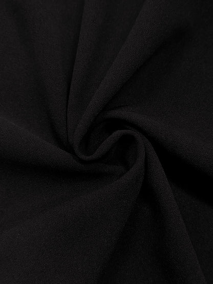 Célimène | Robe Longue de Soirée Noire Col V