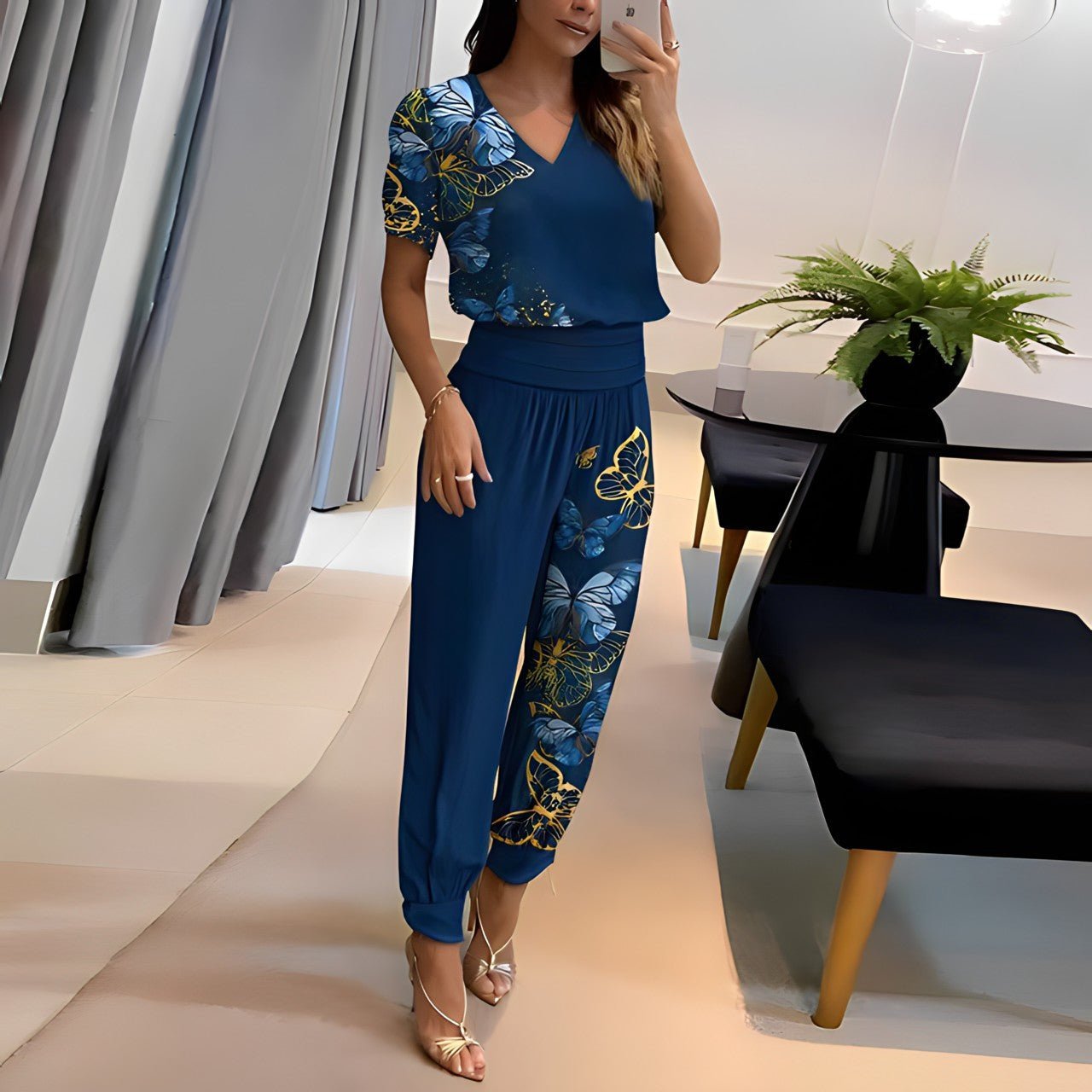 Maïa | Ensemble Chemise et Pantalon Large