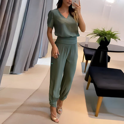 Maïa | Ensemble Chemise et Pantalon Large