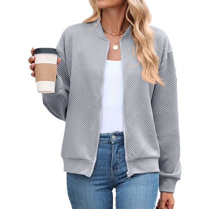 Doudoune oversize à fermeture zippée intégrale