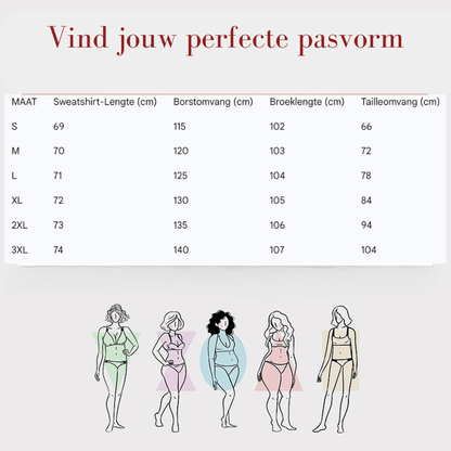 Ensemble pailleté en marron, vue de face