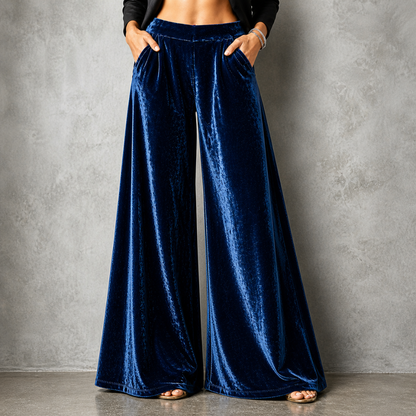 Détail de la ceinture du pantalon large