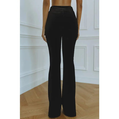Ensemble blazer et pantalon en velours, vue d'ensemble