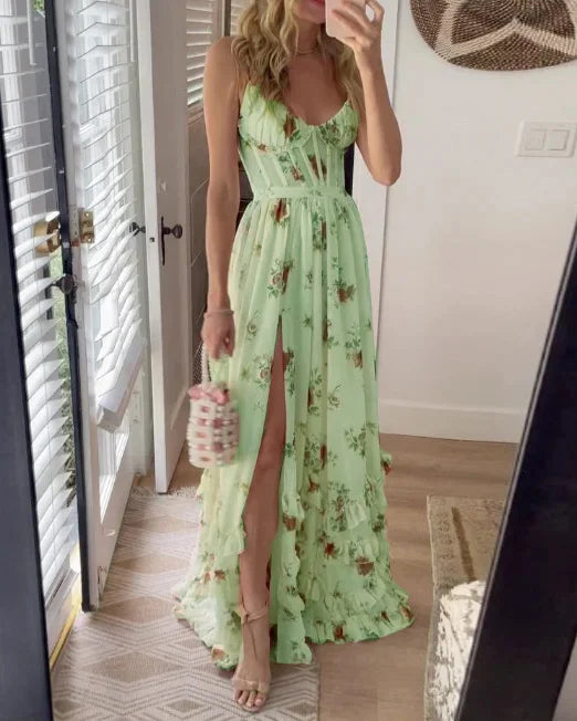 Clémence | Robe Florale Élégante