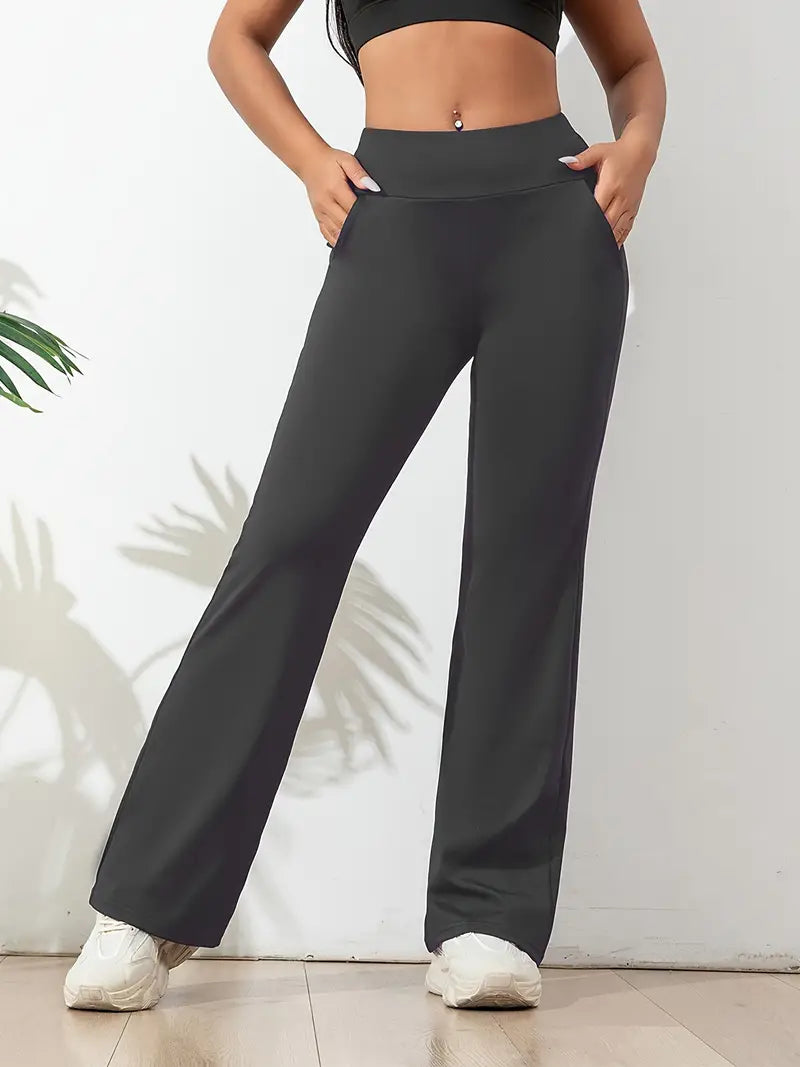 Judith | Pantalon Souple Taille Haute pour Détente