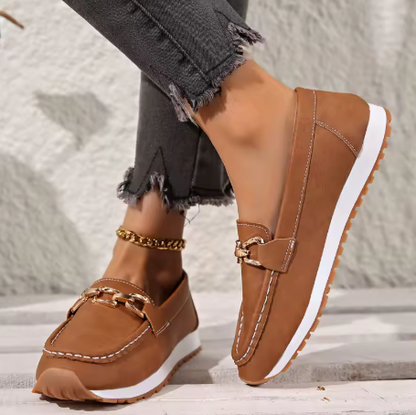 Mocassins souples bout rond, vue d'ensemble
