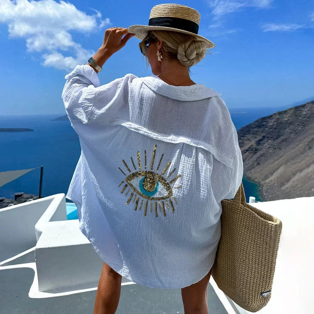 Isaure | Blouse Oversize Brodée