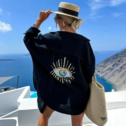 Isaure | Blouse Oversize Brodée