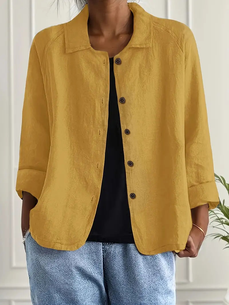 Isabelle | Chemise Légère Manches Longues