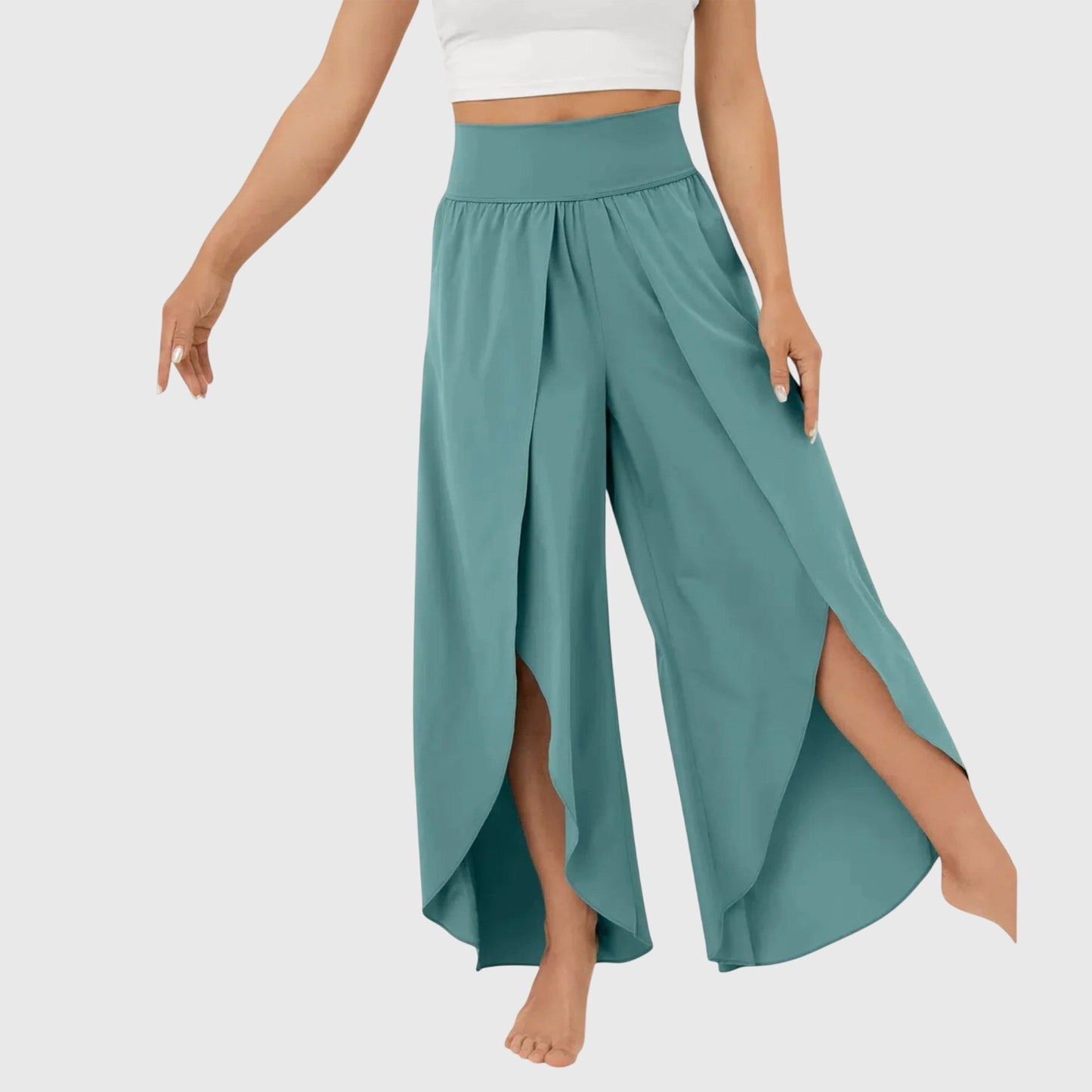 Ariane | Pantalon Jupe Fluide Léger pour Été