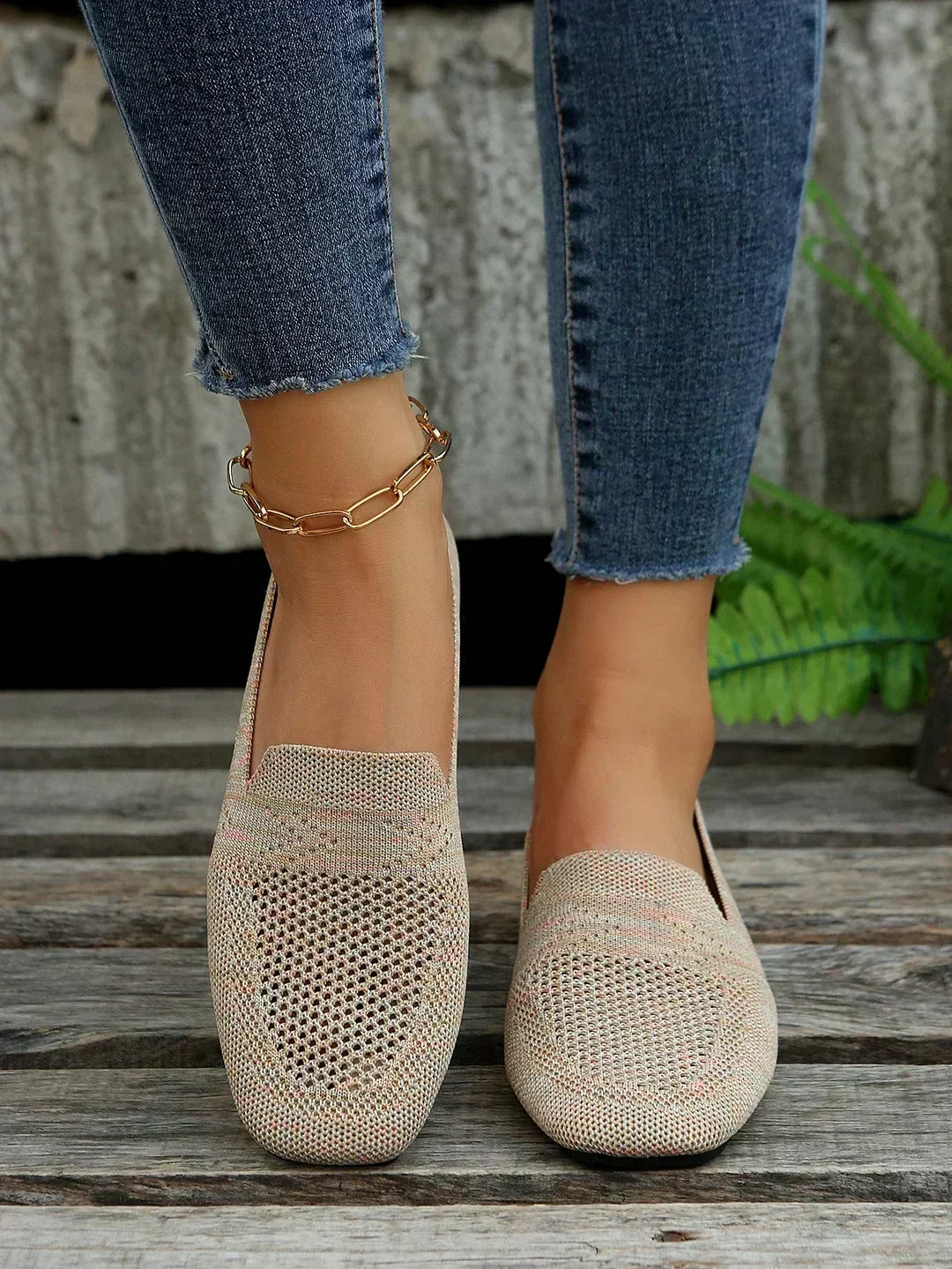 Lisa | Ballerines Tressées Légères pour Femme