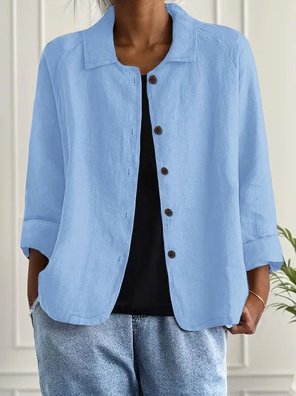 Isabelle | Chemise Légère Manches Longues