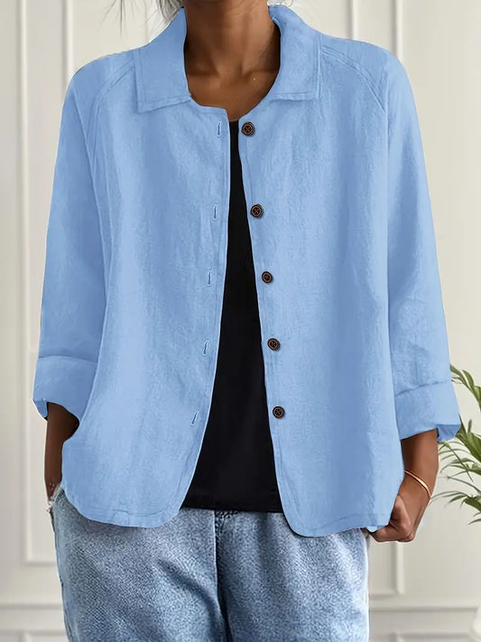 Isabelle | Chemise Légère Manches Longues