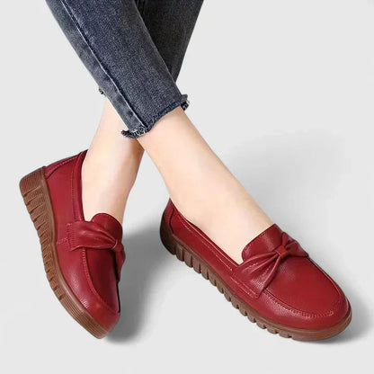 Mocassins femme confort, semelle coussinée épaisse
