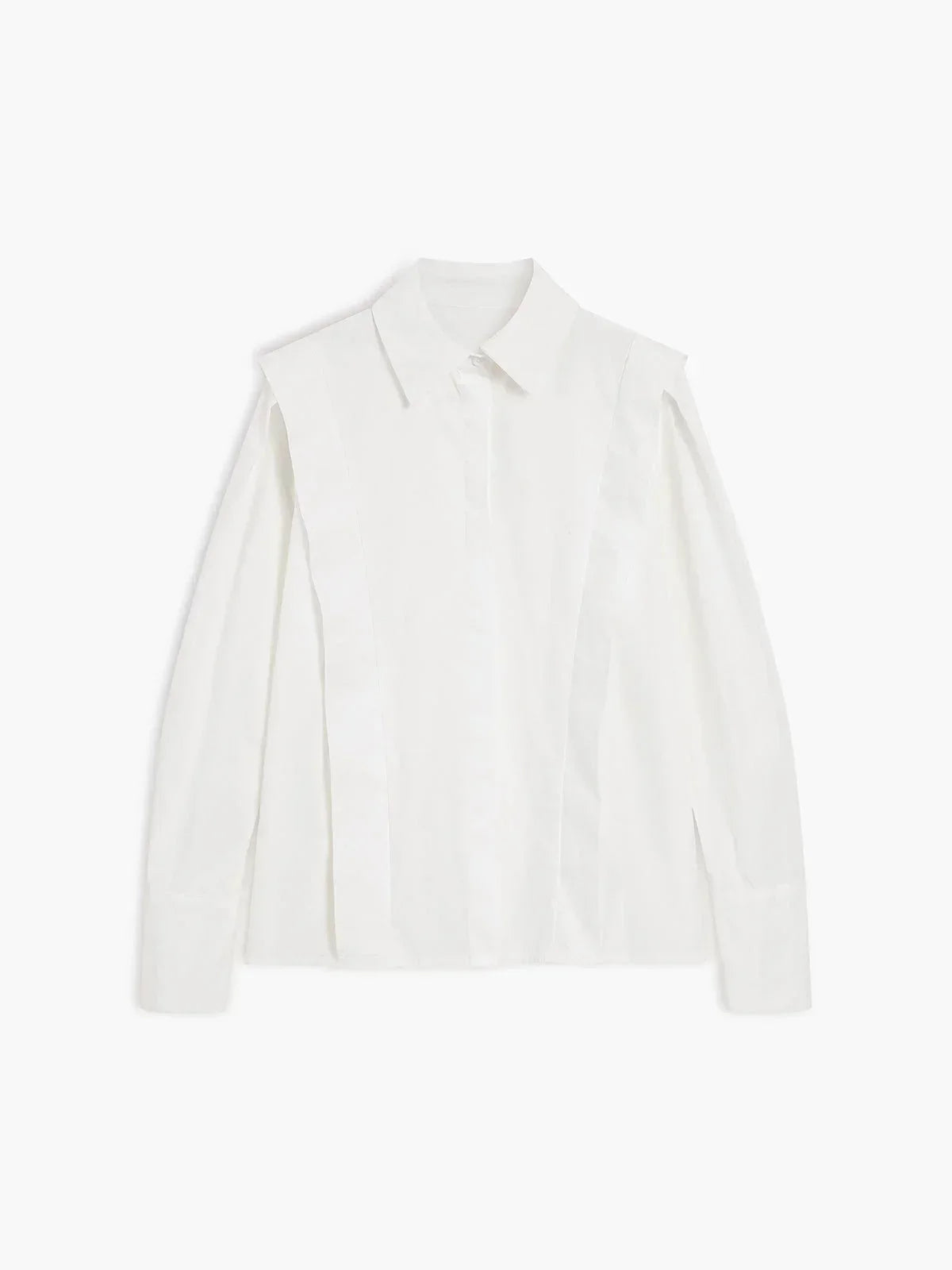 Bénédicte | Chemise Oversize Blanche Col V