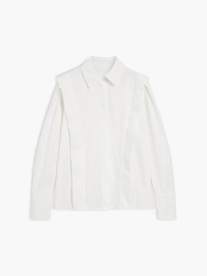 Bénédicte | Chemise Oversize Blanche Col V