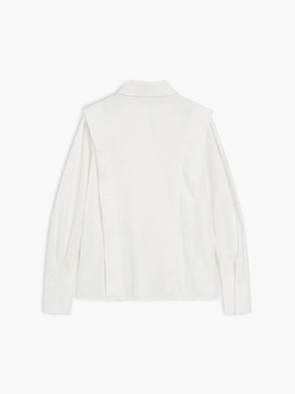 Bénédicte | Chemise Oversize Blanche Col V