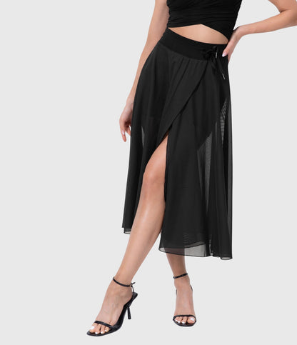 Maëlys | Jupe Fluide Taille Haute