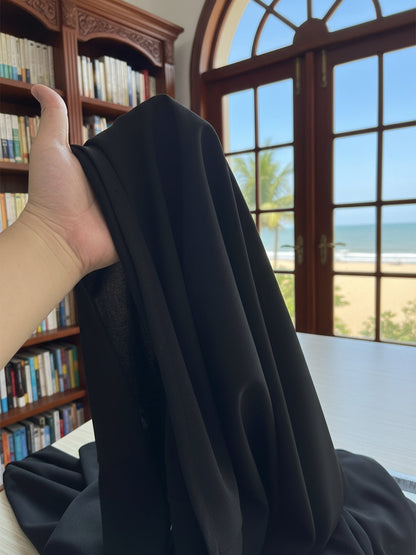 Célimène | Robe Longue de Soirée Noire Col V