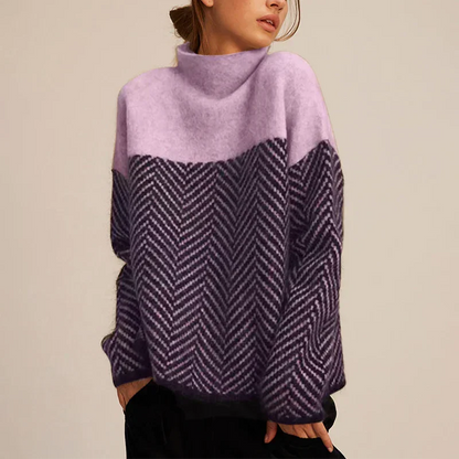 Orféane | Pull Col Cheminée Maille Douce