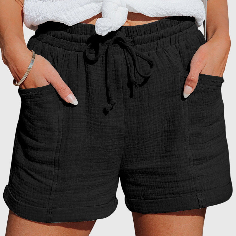 Maya | Short Fluide Taille Haute pour Été