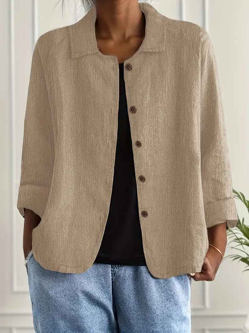 Isabelle | Chemise Légère Manches Longues