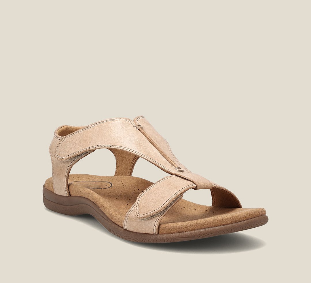 Éloria | Sandales Plates à Brides Croisées