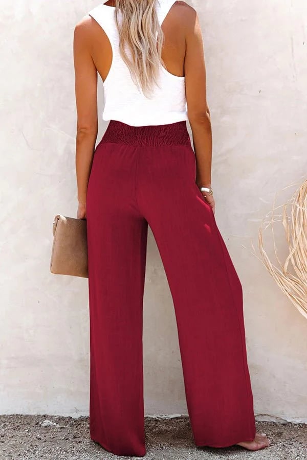 Solange | Pantalon Taille Haute Confortable
