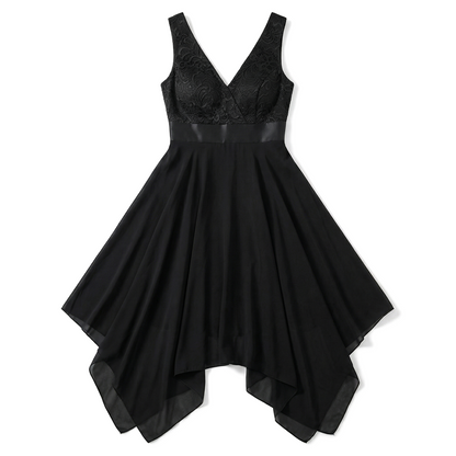 Fantine | Robe Drapée Dos Plongeant Superposée