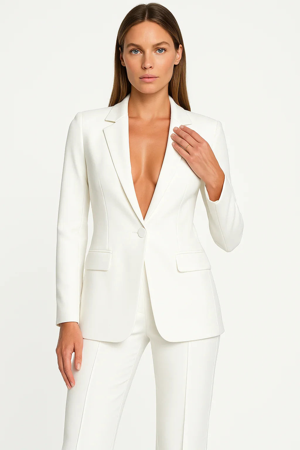Monique | Ensemble Blazer Pantalon pour Tenue Soignée