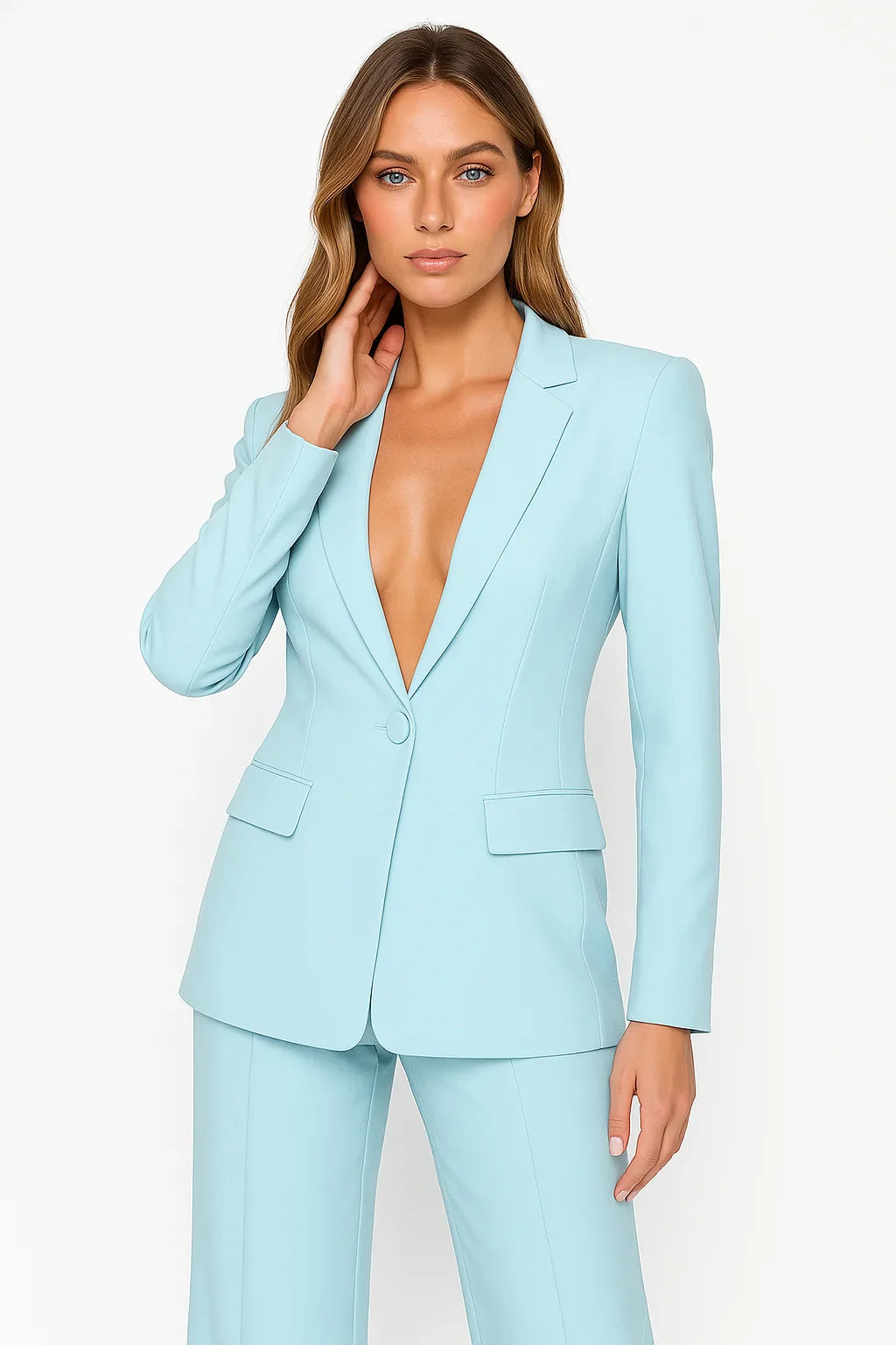 Monique | Ensemble Blazer Pantalon pour Tenue Soignée