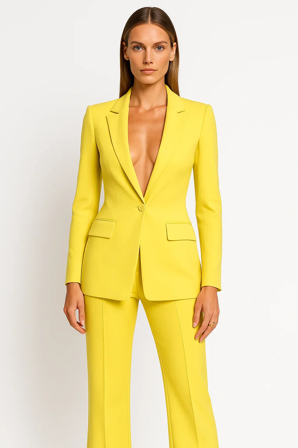 Monique | Ensemble Blazer Pantalon pour Tenue Soignée