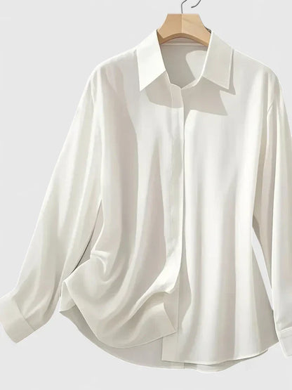 Elodie | Chemise Fluide Manches Longues