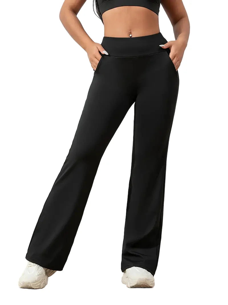 Judith | Pantalon Souple Taille Haute pour Détente