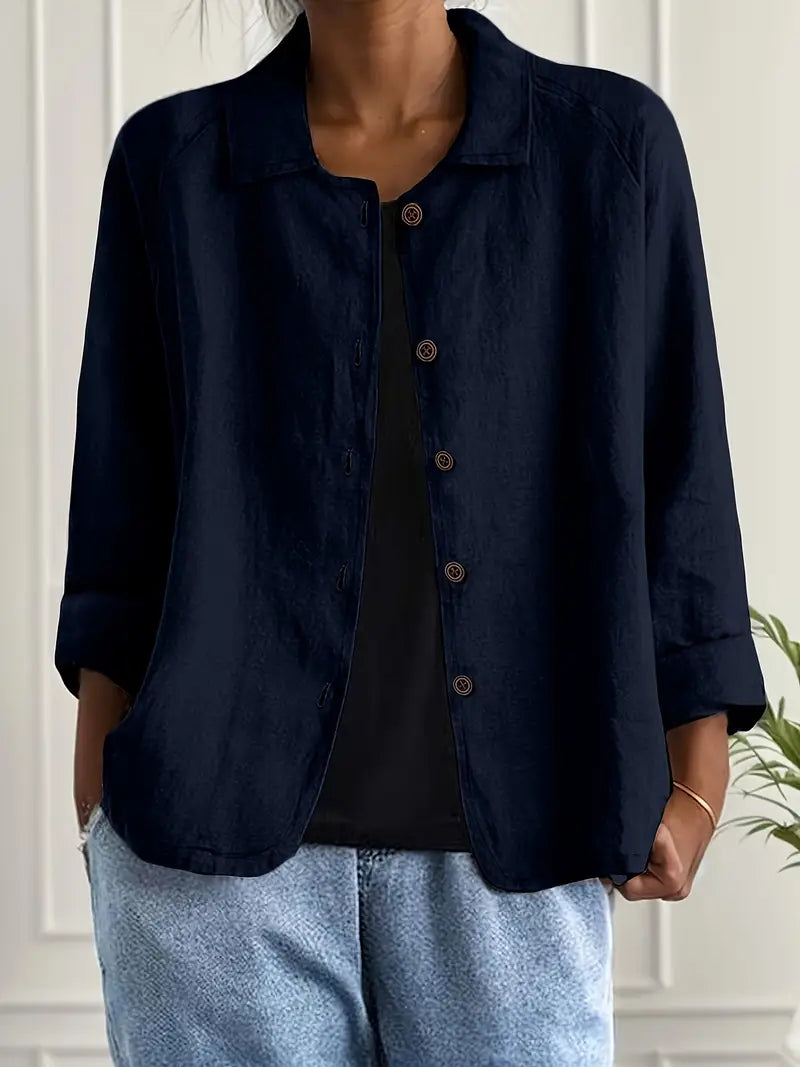 Isabelle | Chemise Légère Manches Longues
