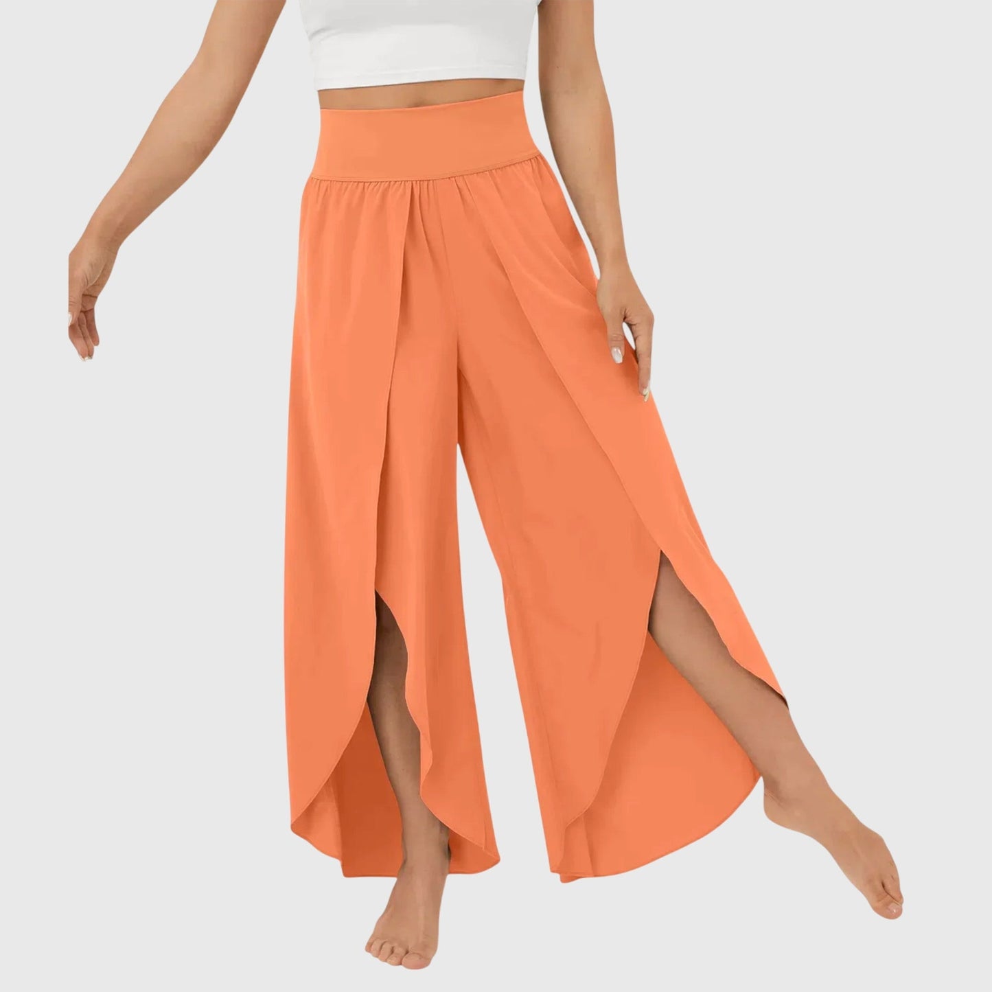 Ariane | Pantalon Jupe Fluide Léger pour Été