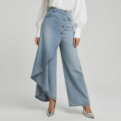 Loryne | Jean Portefeuille Coupe Slim