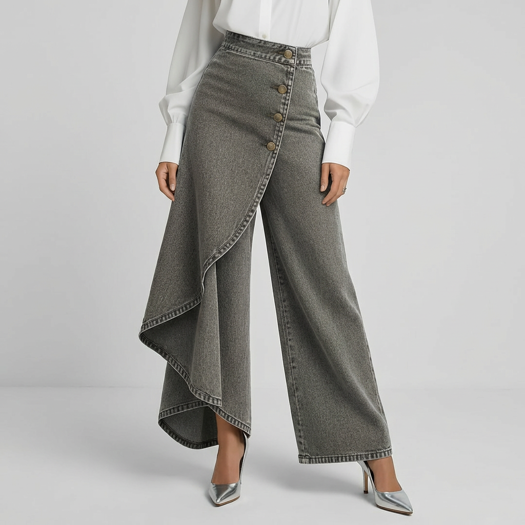 Loryne | Jean Portefeuille Coupe Slim
