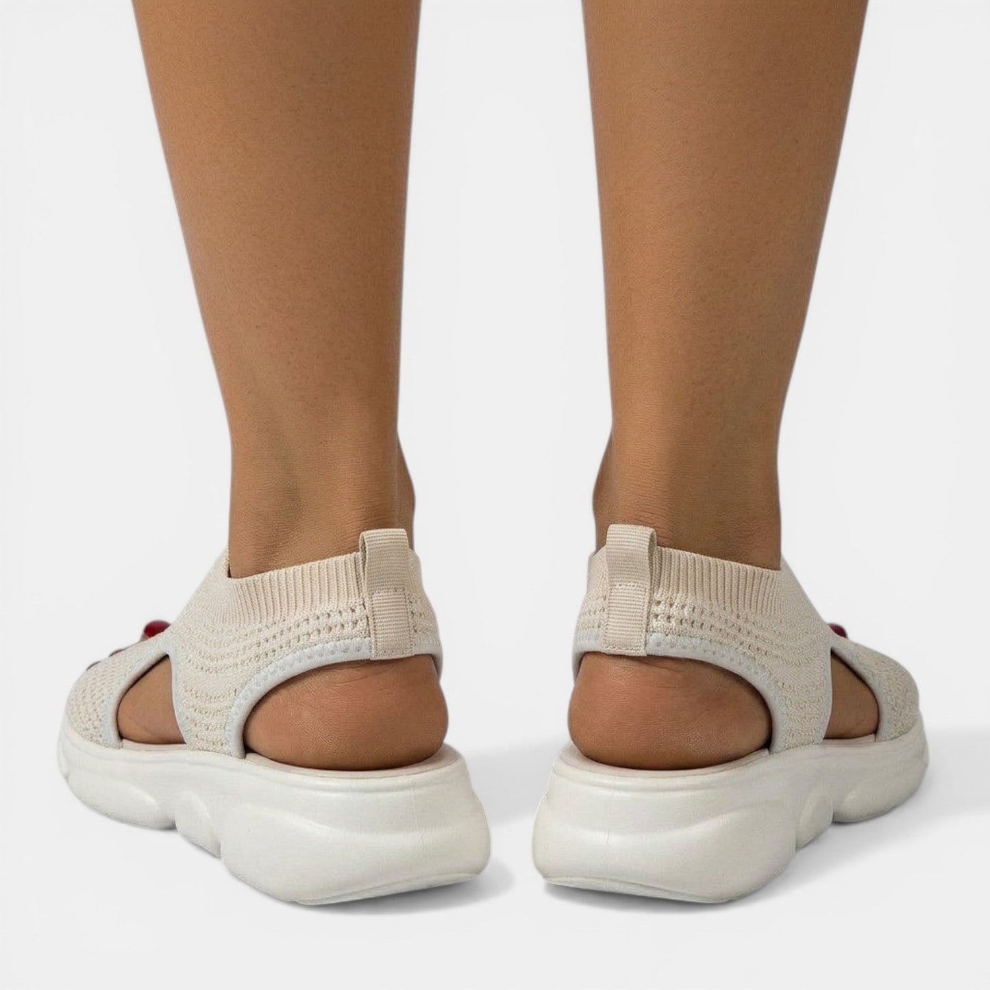 Louna | Sandales Plateforme Tricotées