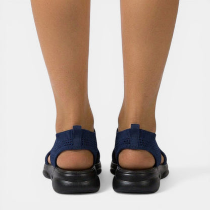 Louna | Sandales Plateforme Tricotées