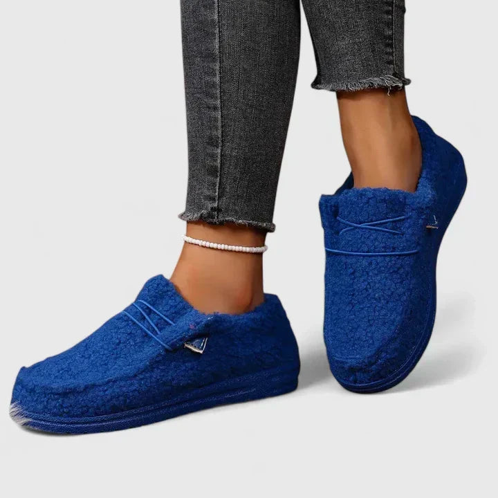 Mocassins à enfiler vus de côté