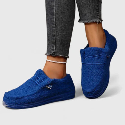 Mocassins à enfiler vus de côté