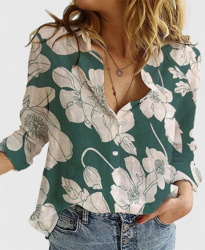 Harper | Chemise en Lin Col Revers