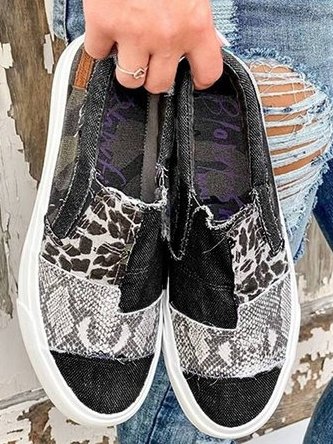 Ginevra | Chaussures Slip-On en Toile