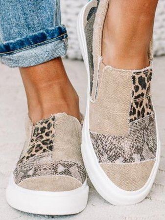 Ginevra | Chaussures Slip-On en Toile